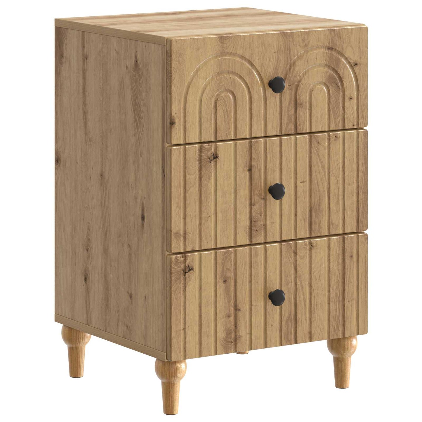 Nachttisch Artisan-Eiche 43 x 41 x 66,5 cm Holzwerkstoff