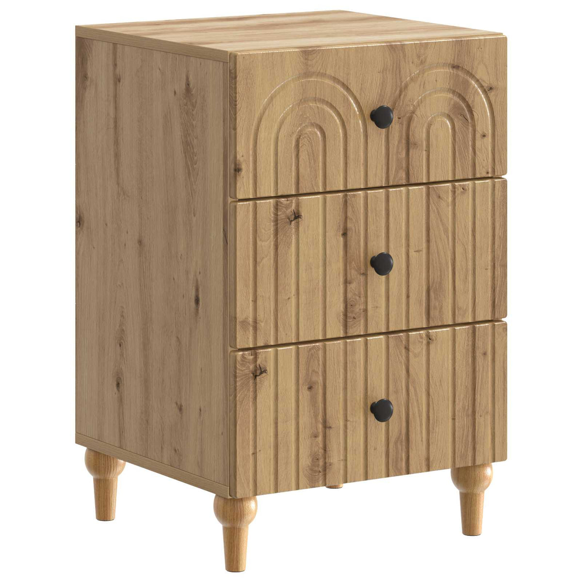 Nachttisch Artisan-Eiche 43 x 41 x 66,5 cm Holzwerkstoff