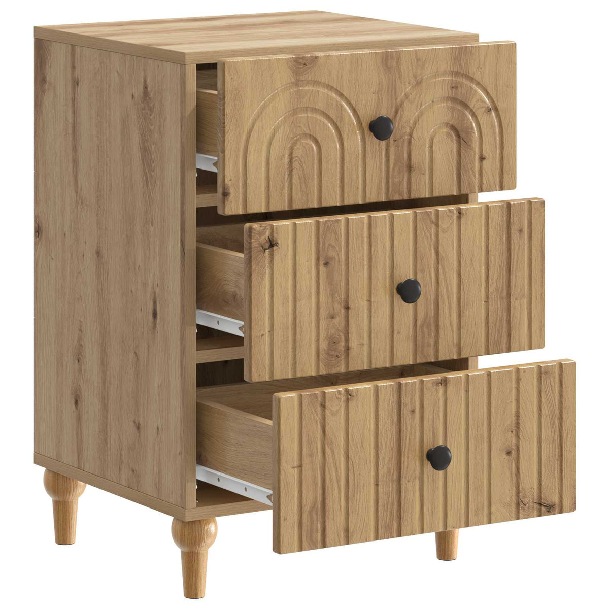 Nachttisch Artisan-Eiche 43 x 41 x 66,5 cm Holzwerkstoff