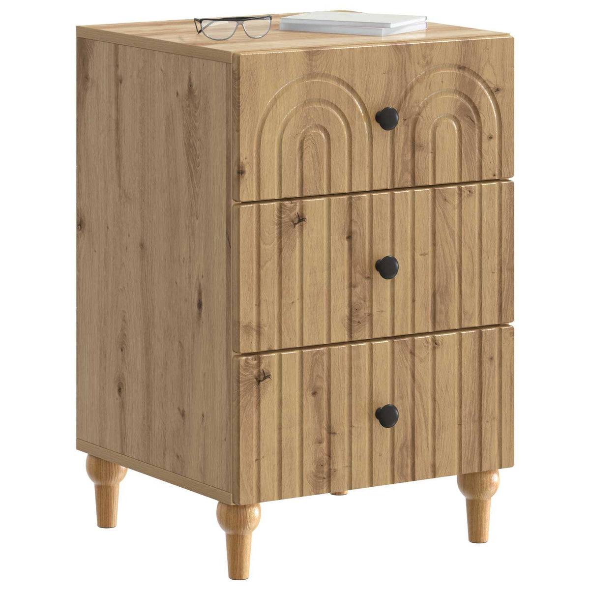 Nachttisch Artisan-Eiche 43 x 41 x 66,5 cm Holzwerkstoff