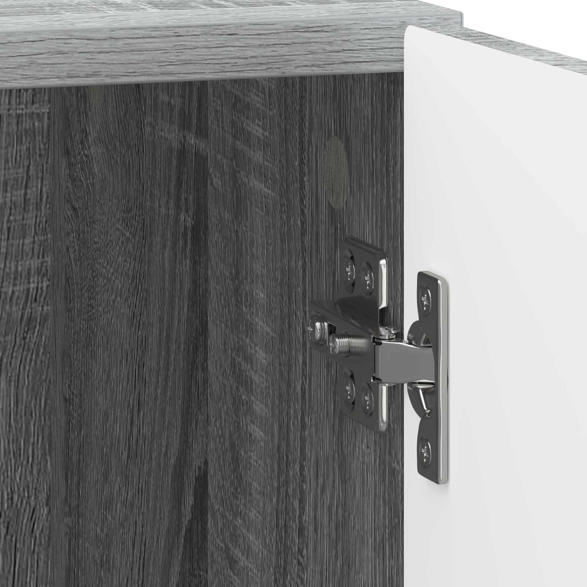 Nachttisch Graues Sonoma 43 x 34,5 x 50 cm Holzwerkstoff