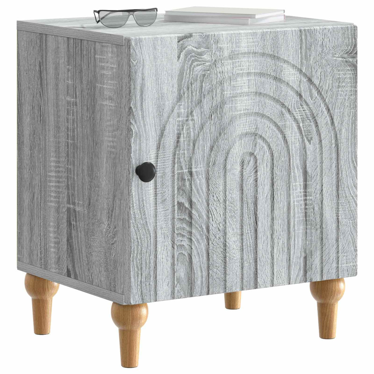 Nachttisch Graues Sonoma 43 x 34,5 x 50 cm Holzwerkstoff