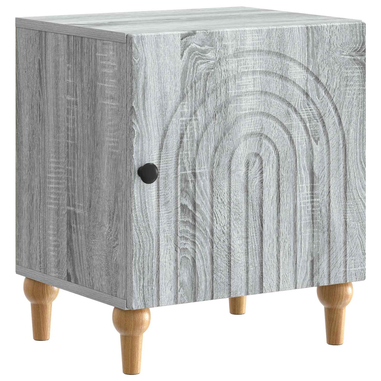 Nachttisch 2 stk. Graues Sonoma 43 x 34,5 x 50 cm Holzwerkstoff