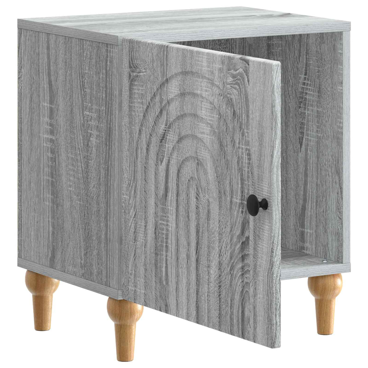 Nachttisch 2 stk. Graues Sonoma 43 x 34,5 x 50 cm Holzwerkstoff