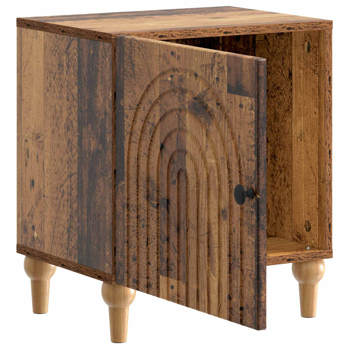 Nachttisch Altholz 43 x 34,5 x 50 cm Holzwerkstoff