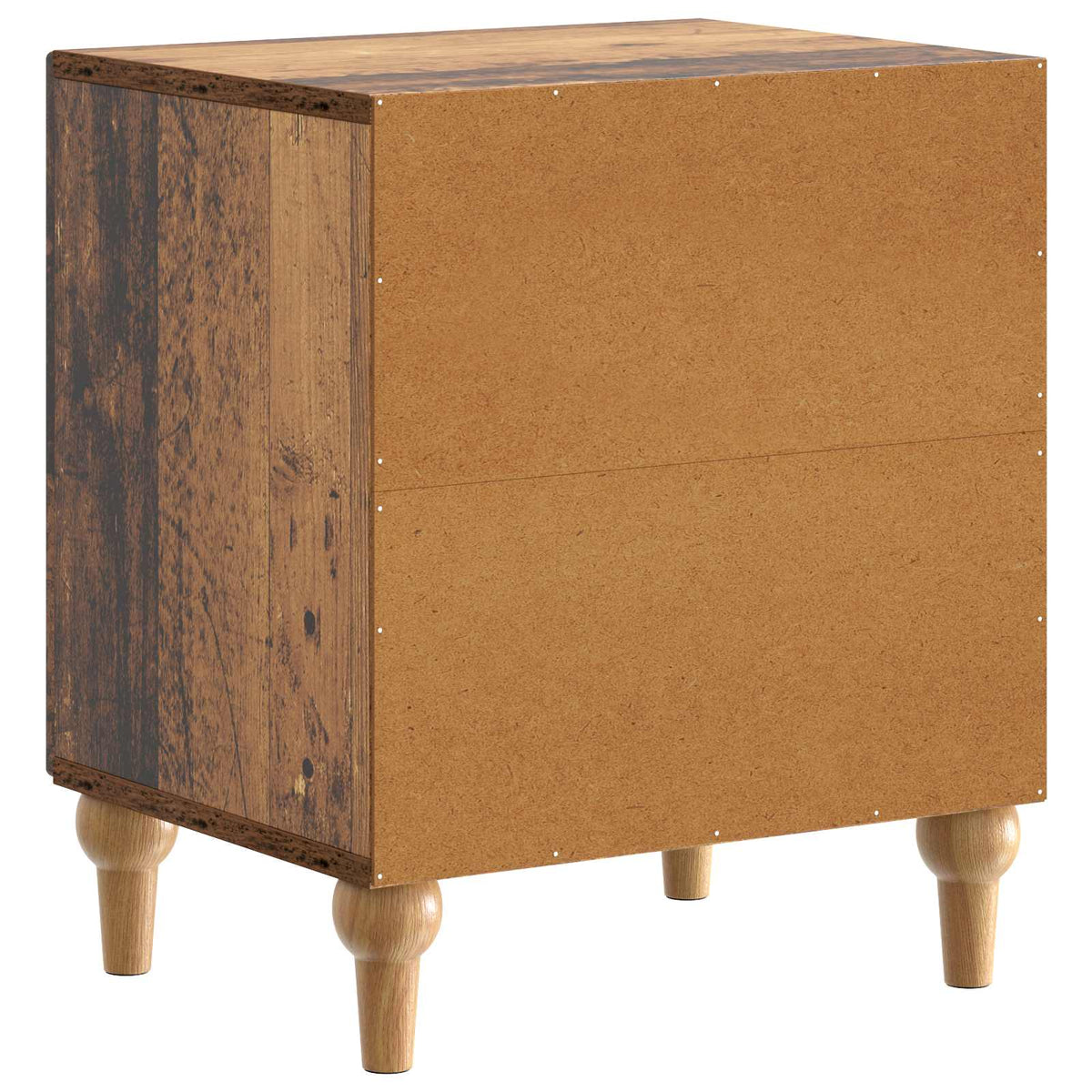 Nachttisch 2 stk. Altholz 43 x 34,5 x 50 cm Holzwerkstoff