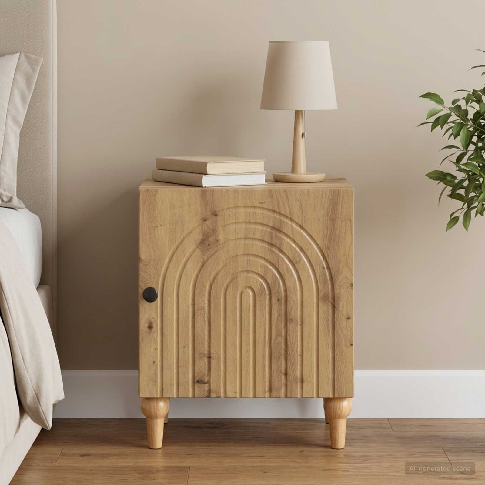 Nachttisch Artisan-Eiche 43 x 34,5 x 50 cm Holzwerkstoff