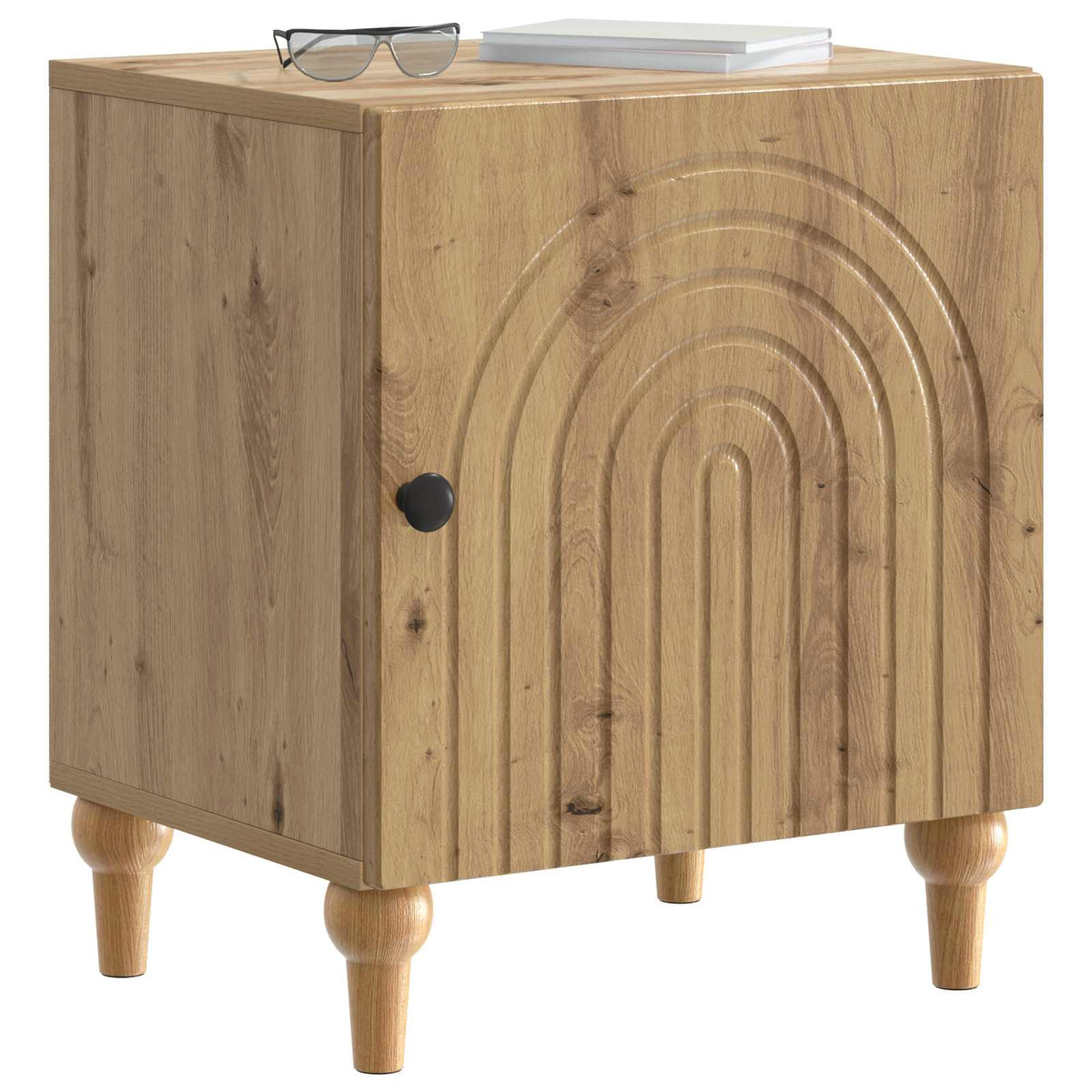 Nachttisch 2 stk. Artisan-Eiche 43 x 34,5 x 50 cm Holzwerkstoff