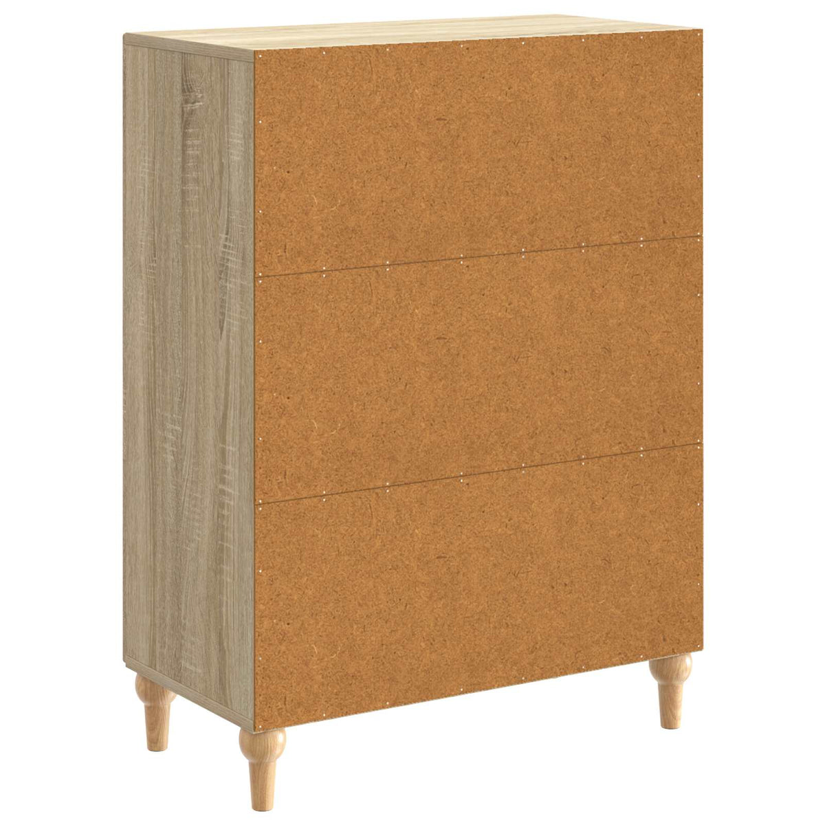 Sideboard Sonoma-Eiche 66 x 34,5 x 90 cm Holzwerkstoff