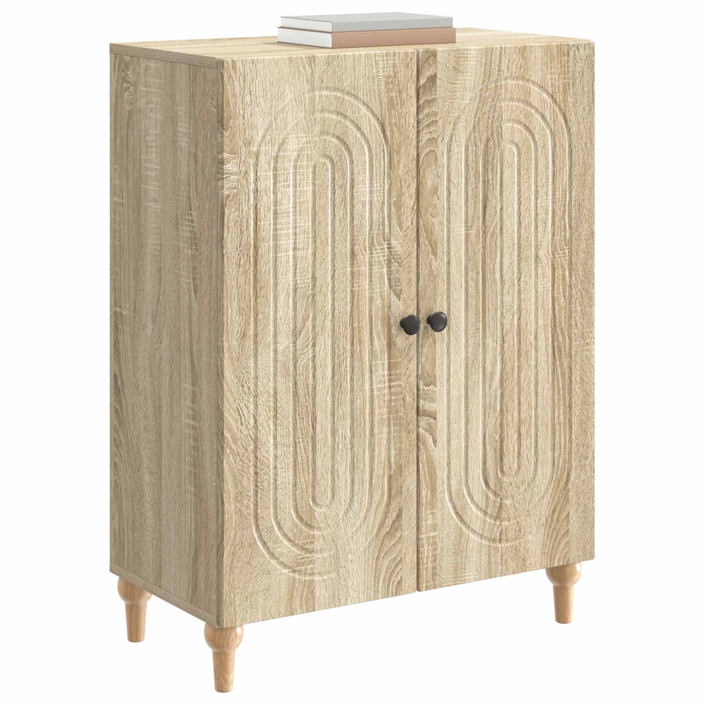 Sideboard Sonoma-Eiche 66 x 34,5 x 90 cm Holzwerkstoff