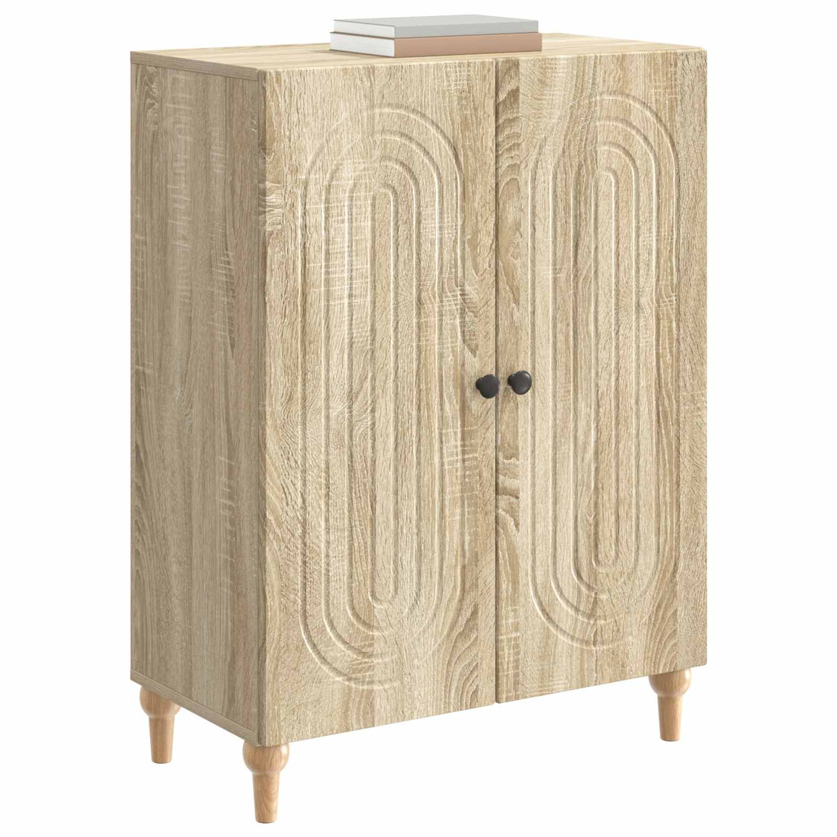 Sideboard Sonoma-Eiche 66 x 34,5 x 90 cm Holzwerkstoff