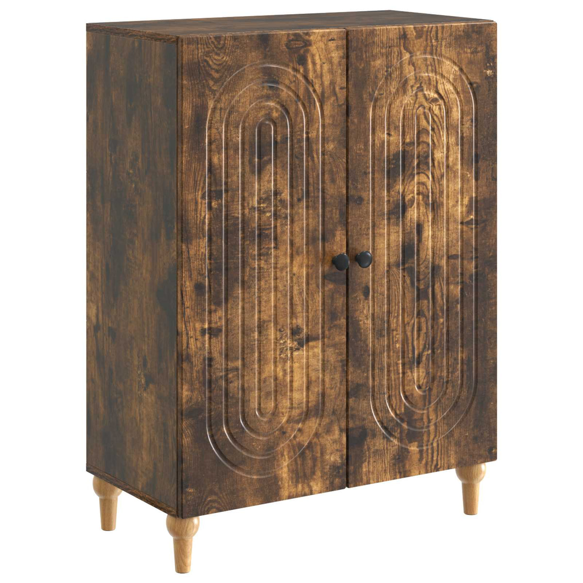 Sideboard Räuchereiche 66 x 34,5 x 90 cm Holzwerkstoff