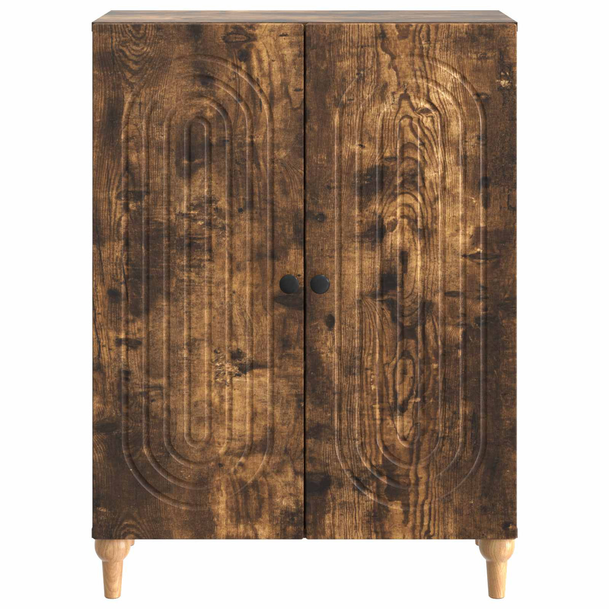 Sideboard Räuchereiche 66 x 34,5 x 90 cm Holzwerkstoff