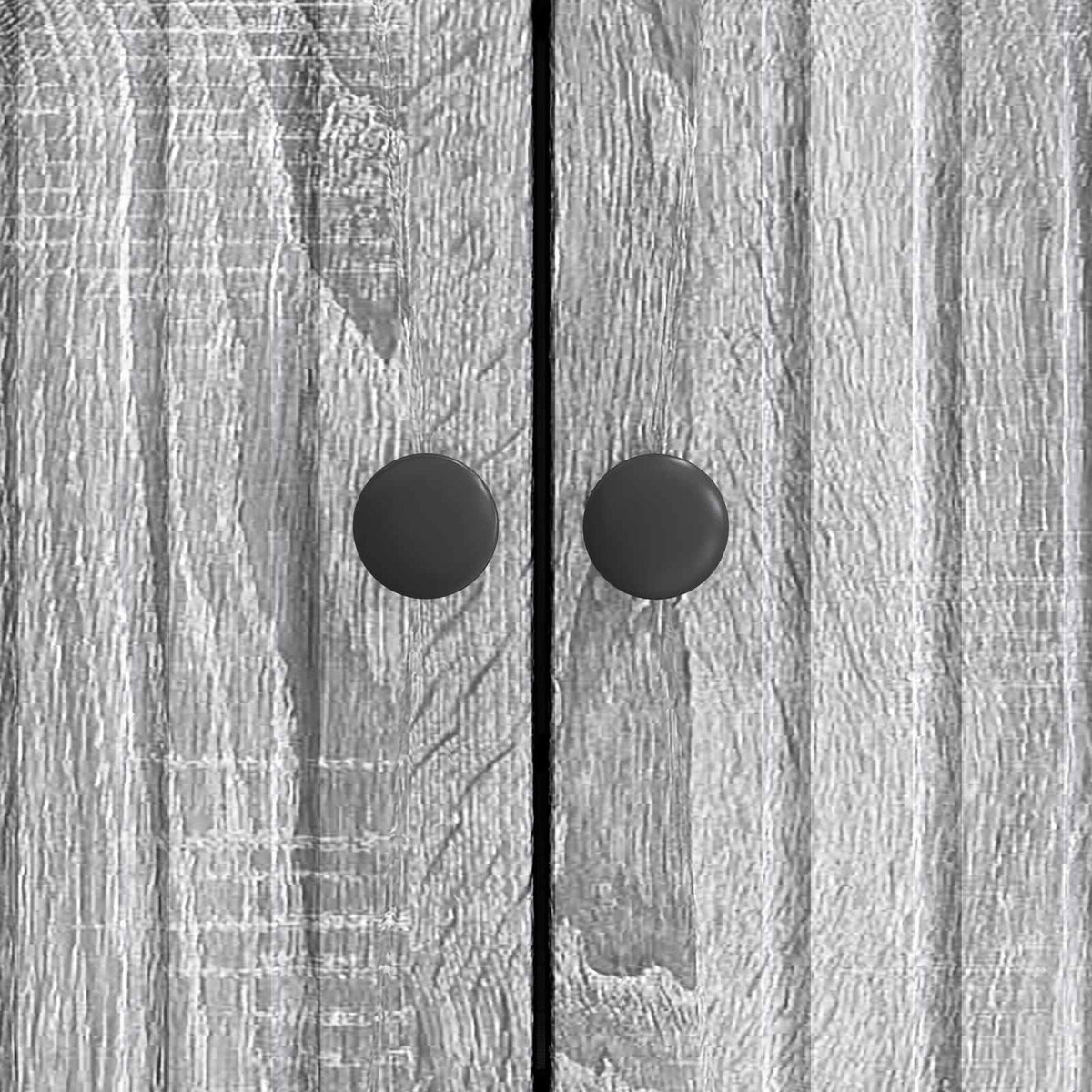 Sideboard Sonoma-Grau 66 x 34,5 x 90 cm Holzwerkstoff