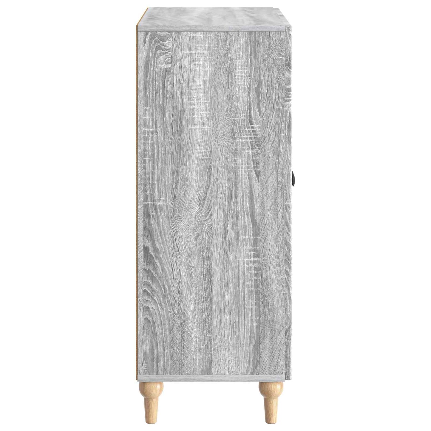 Sideboard Sonoma-Grau 66 x 34,5 x 90 cm Holzwerkstoff