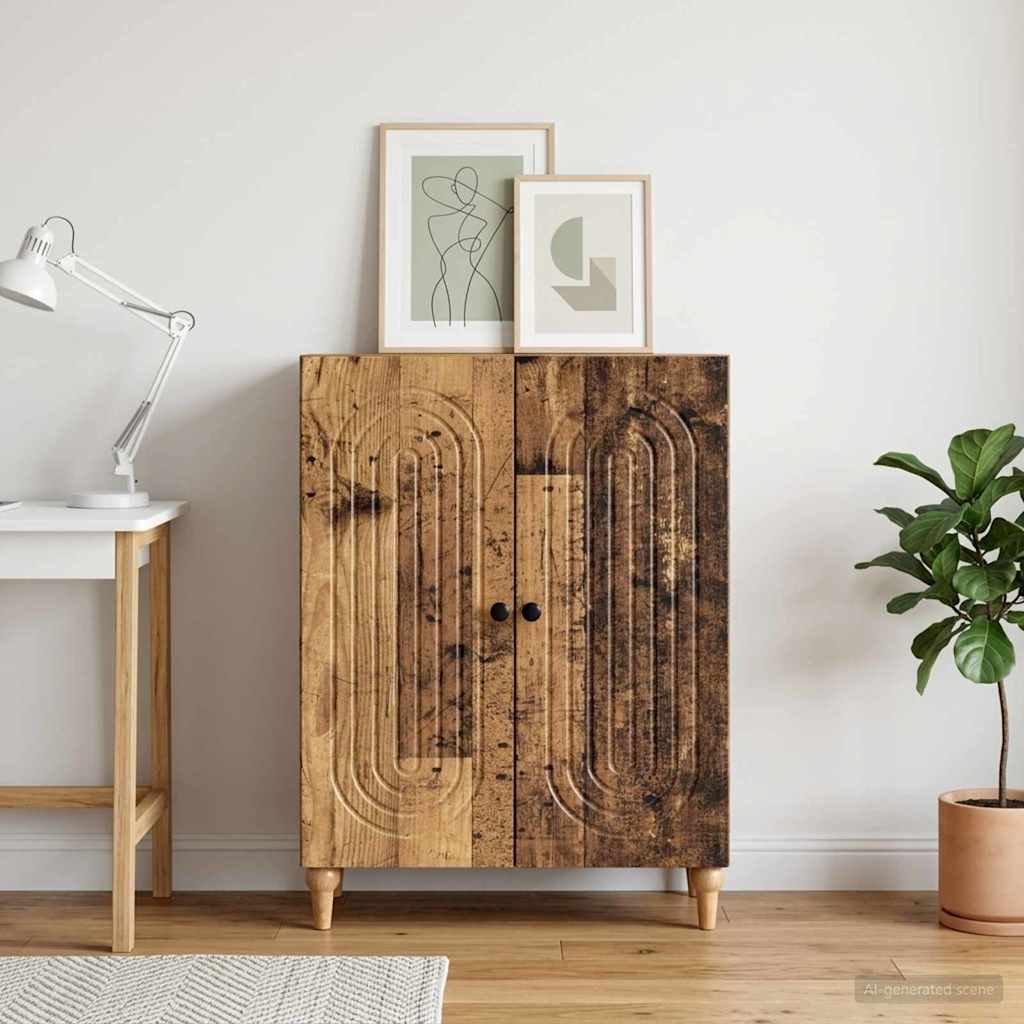Sideboard Altholz 66 x 34,5 x 90 cm Holzwerkstoff