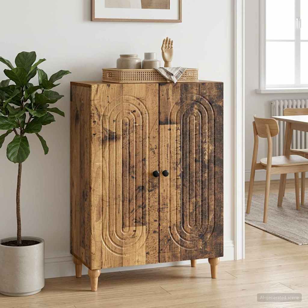 Sideboard Altholz 66 x 34,5 x 90 cm Holzwerkstoff