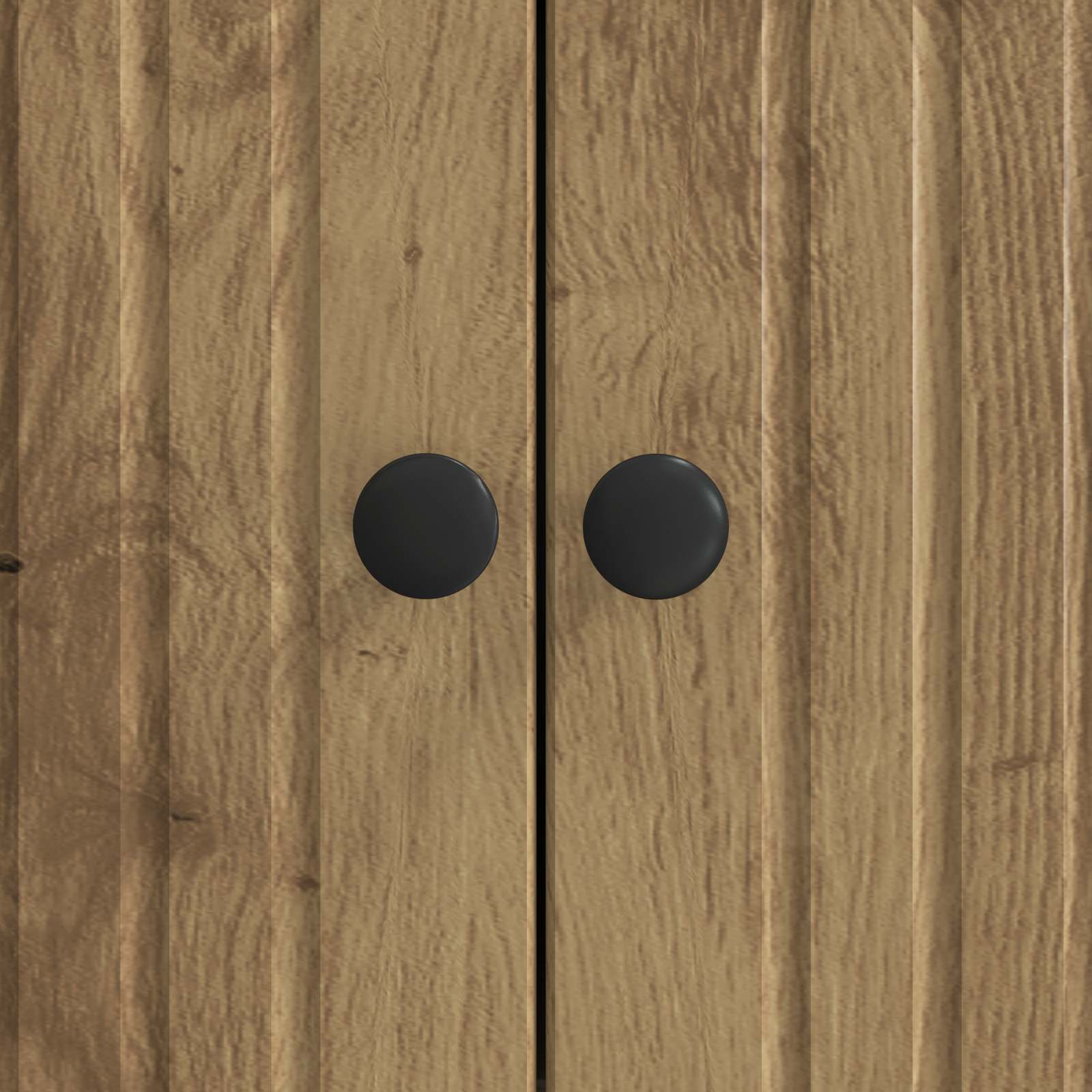 Sideboard Artisan-Eiche 66 x 34,5 x 90 cm Holzwerkstoff