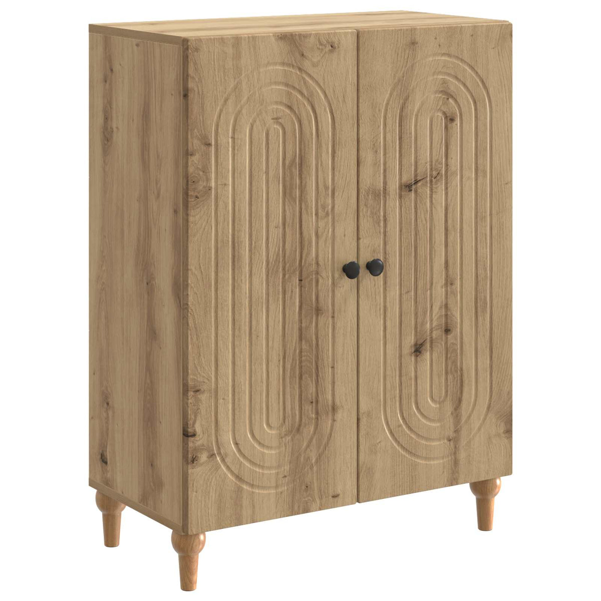 Sideboard Artisan-Eiche 66 x 34,5 x 90 cm Holzwerkstoff