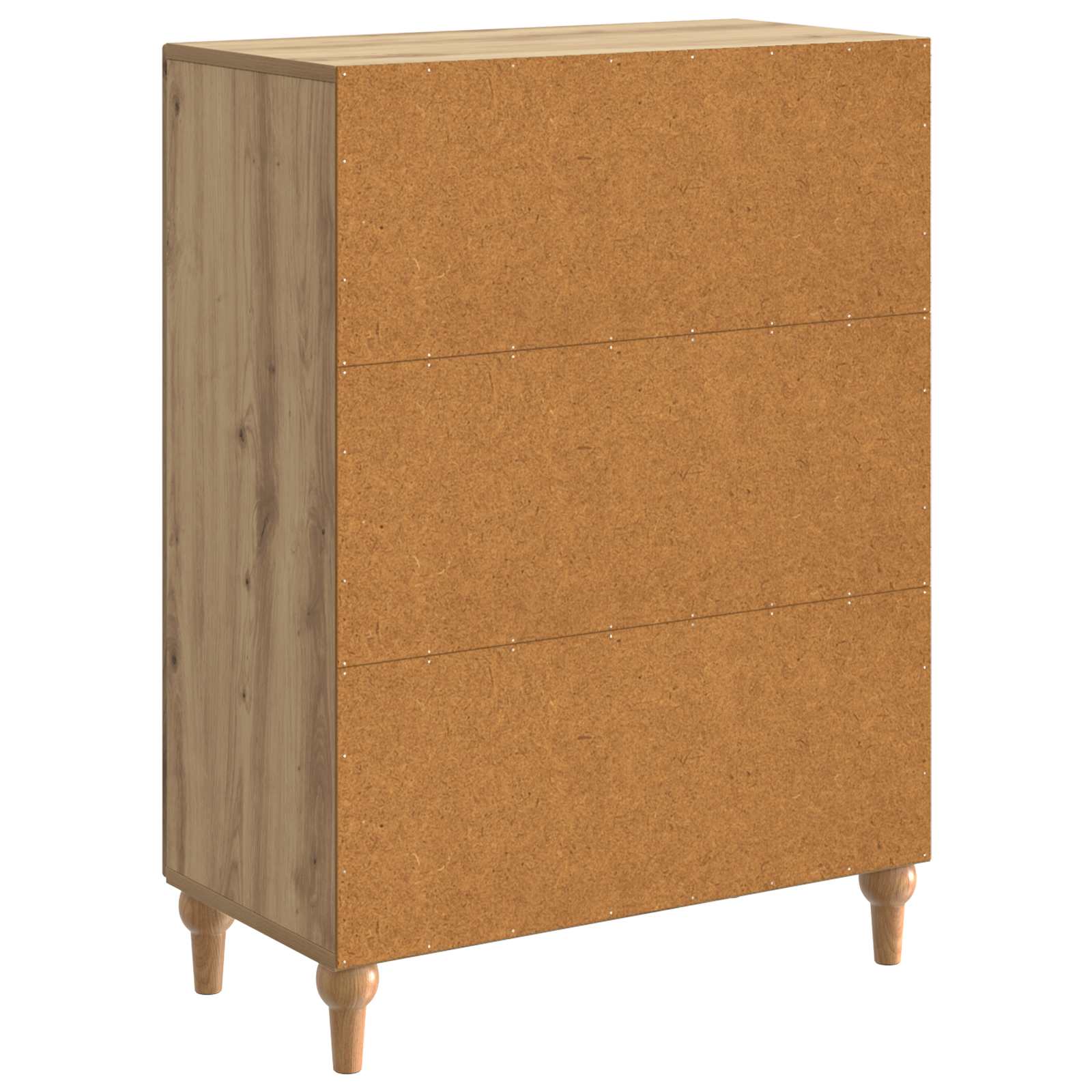 Sideboard Artisan-Eiche 66 x 34,5 x 90 cm Holzwerkstoff
