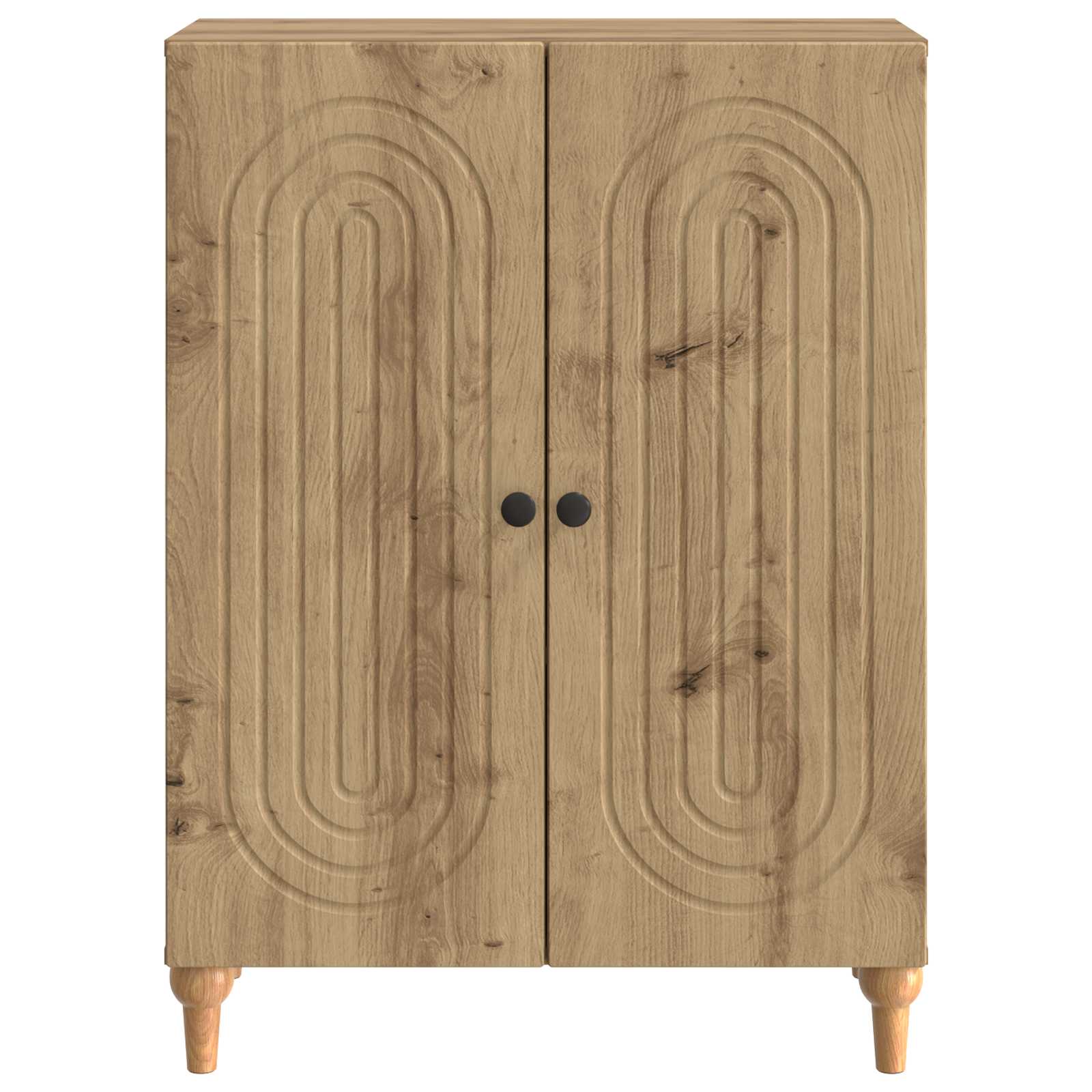 Sideboard Artisan-Eiche 66 x 34,5 x 90 cm Holzwerkstoff