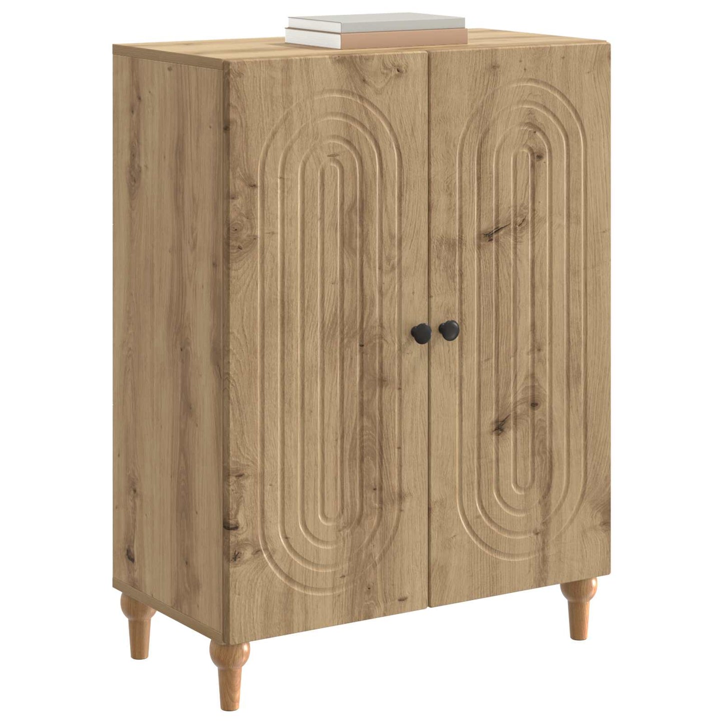 Sideboard Artisan-Eiche 66 x 34,5 x 90 cm Holzwerkstoff