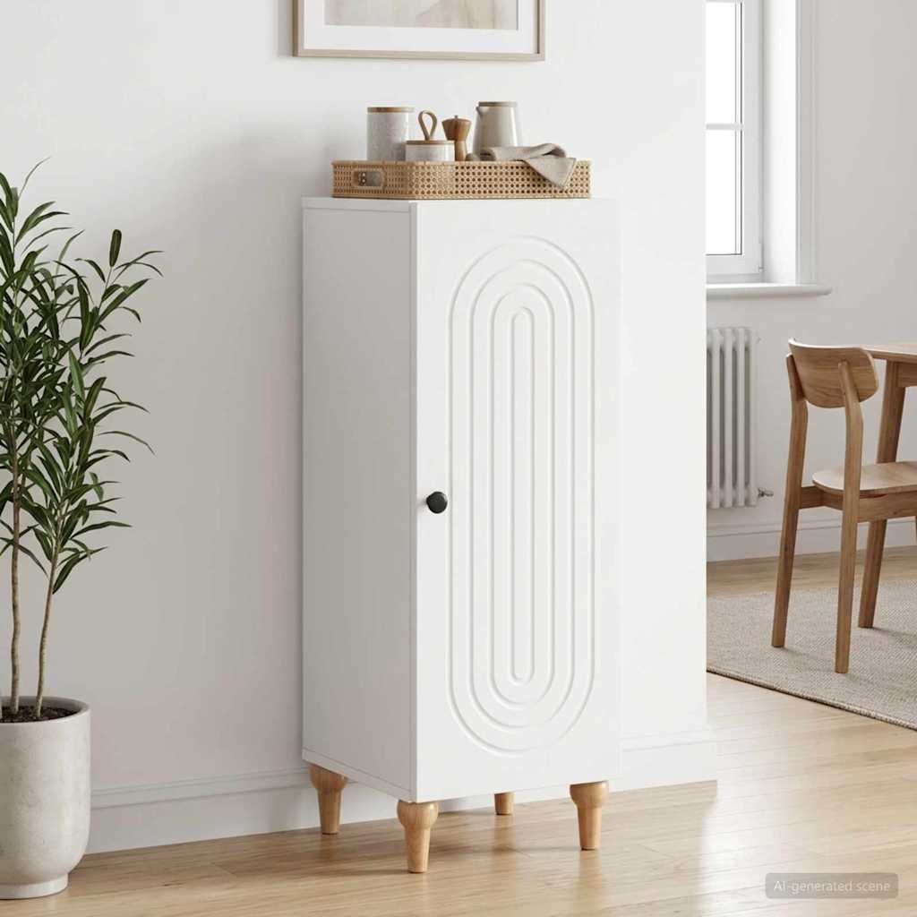 Sideboard Weiß 33 x 34,5 x 90 cm Holzwerkstoff