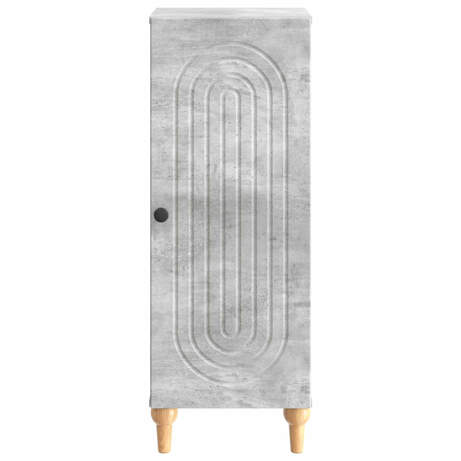 Sideboard Betongrau 33 x 34,5 x 90 cm Holzwerkstoff