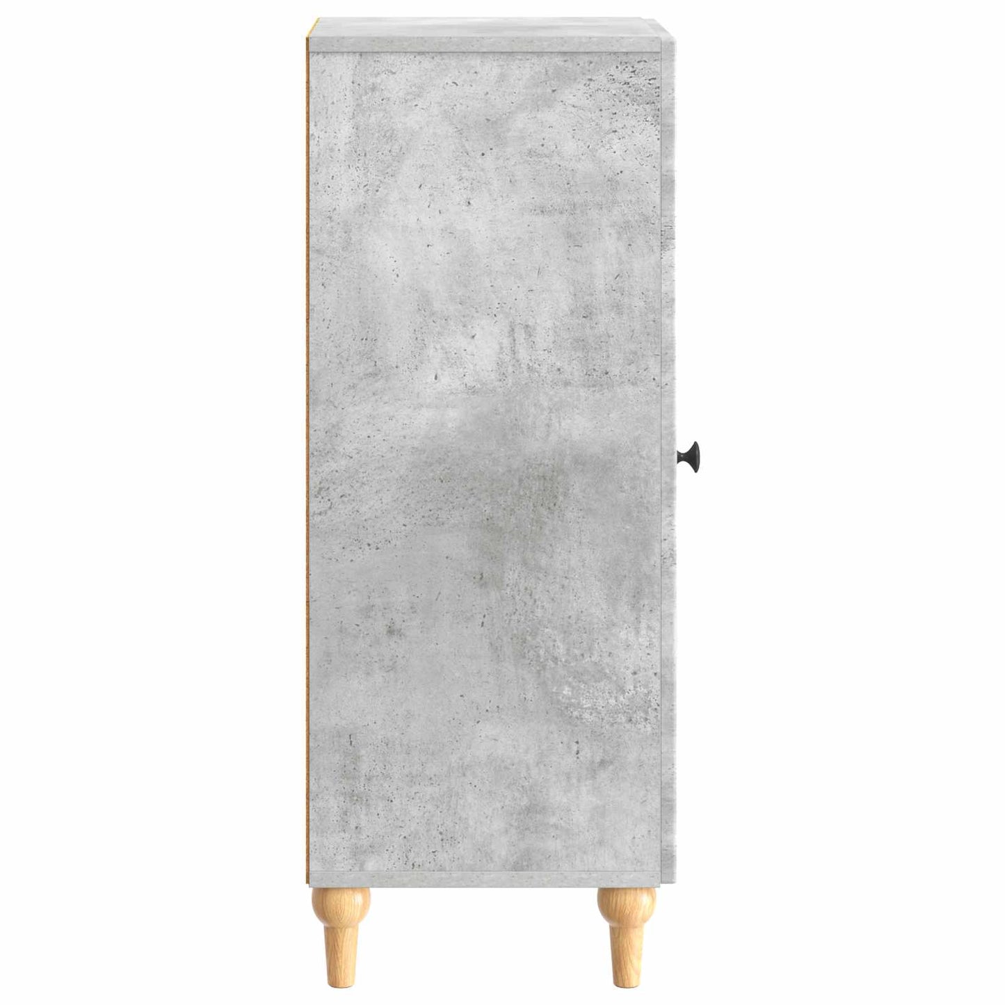 Sideboard Betongrau 33 x 34,5 x 90 cm Holzwerkstoff