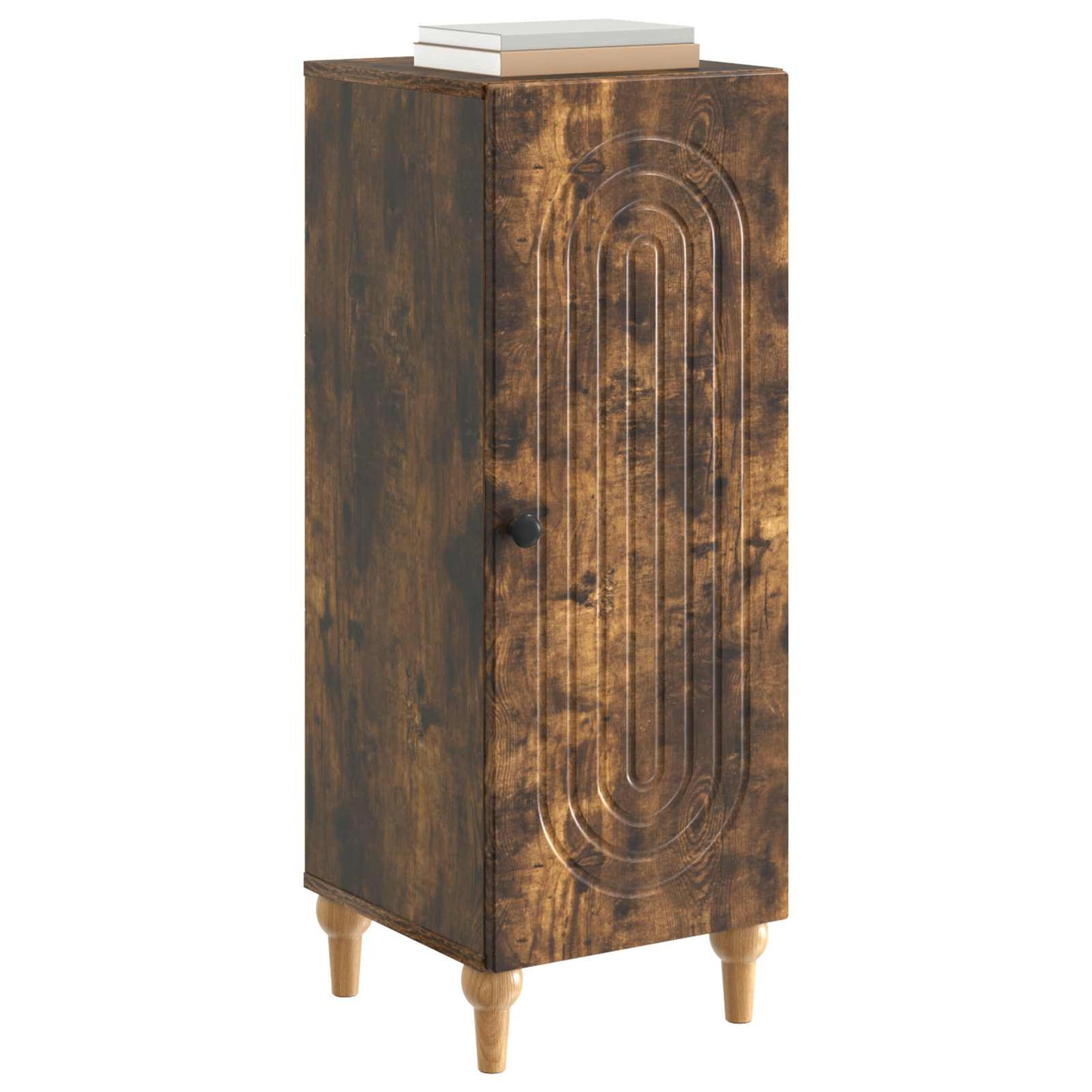 Sideboard Geräucherte Eiche 33 x 34,5 x 90 cm Holzwerkstoff