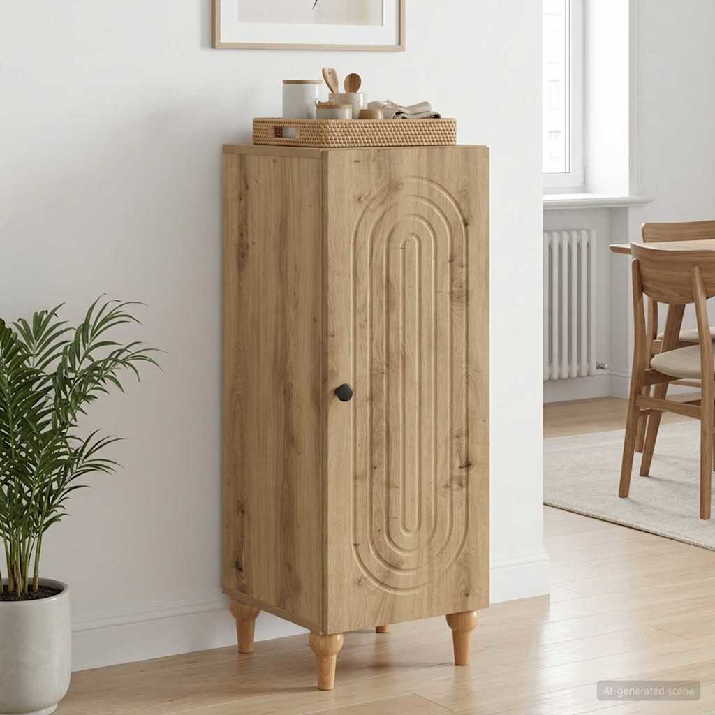 Sideboard Artisan-Eiche 33 x 34,5 x 90 cm Holzwerkstoff