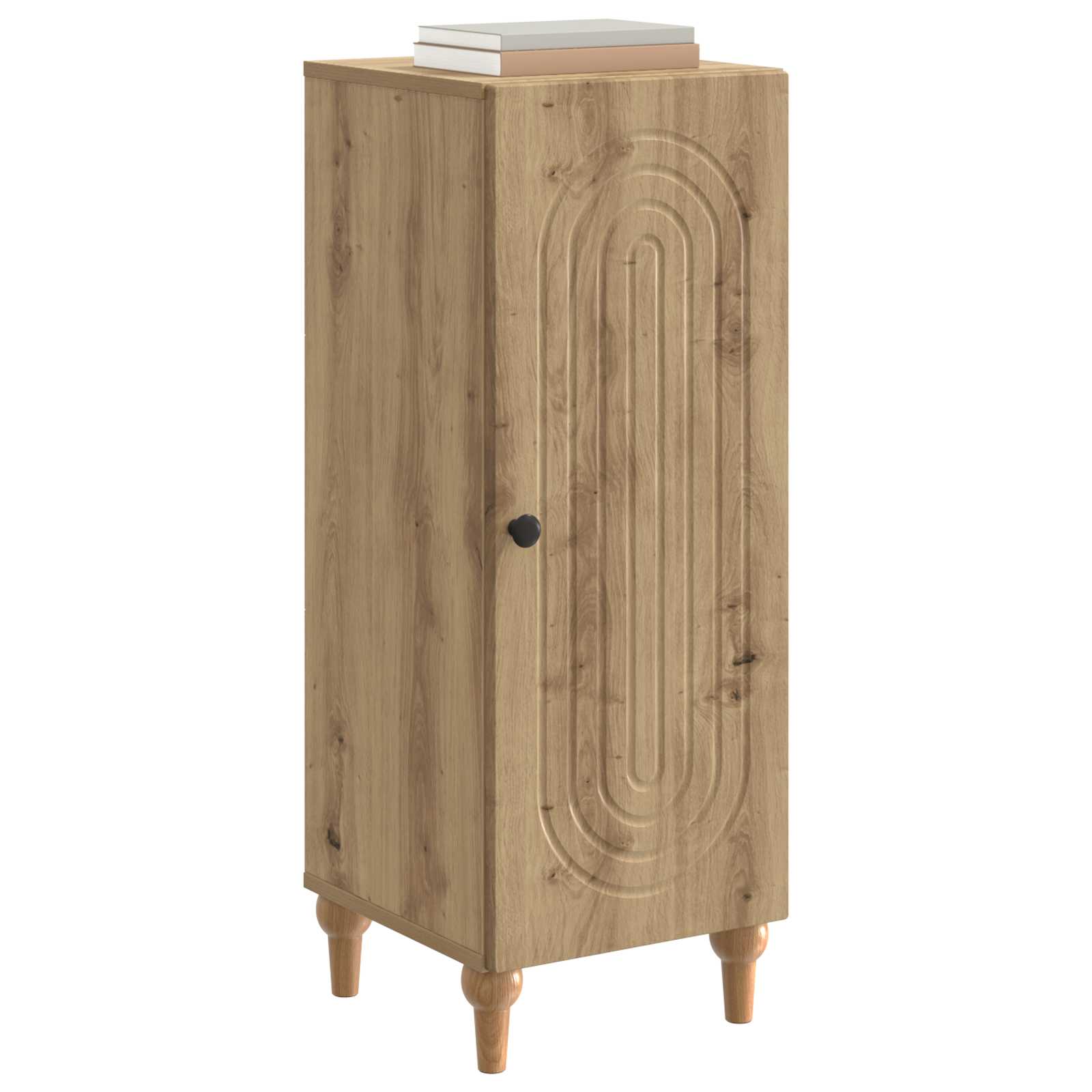 Sideboard Artisan-Eiche 33 x 34,5 x 90 cm Holzwerkstoff