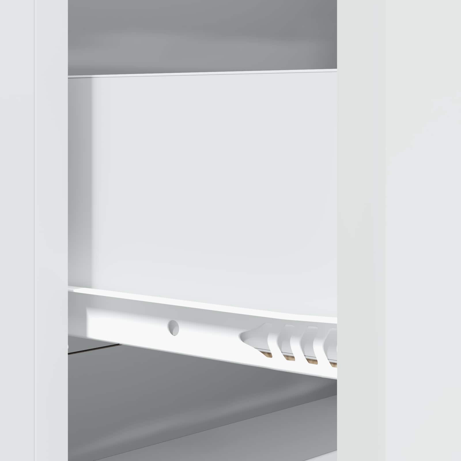 Schubladenschrank Weiß 66 x 34,5 x 90 cm Holzwerkstoff