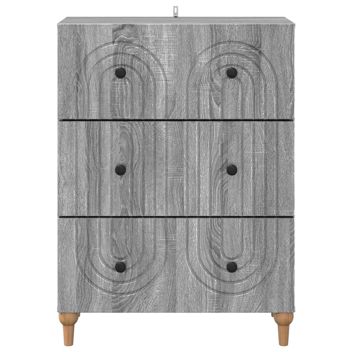 Schubladenschrank Graues Sonoma 66 x 34,5 x 90 cm Holzwerkstoff