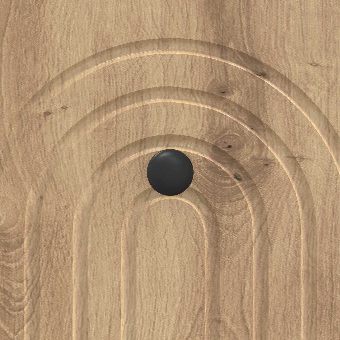 Schubladenschrank 66 x 34,5 x 90 cm Holzwerkstoff Artisan-Eiche