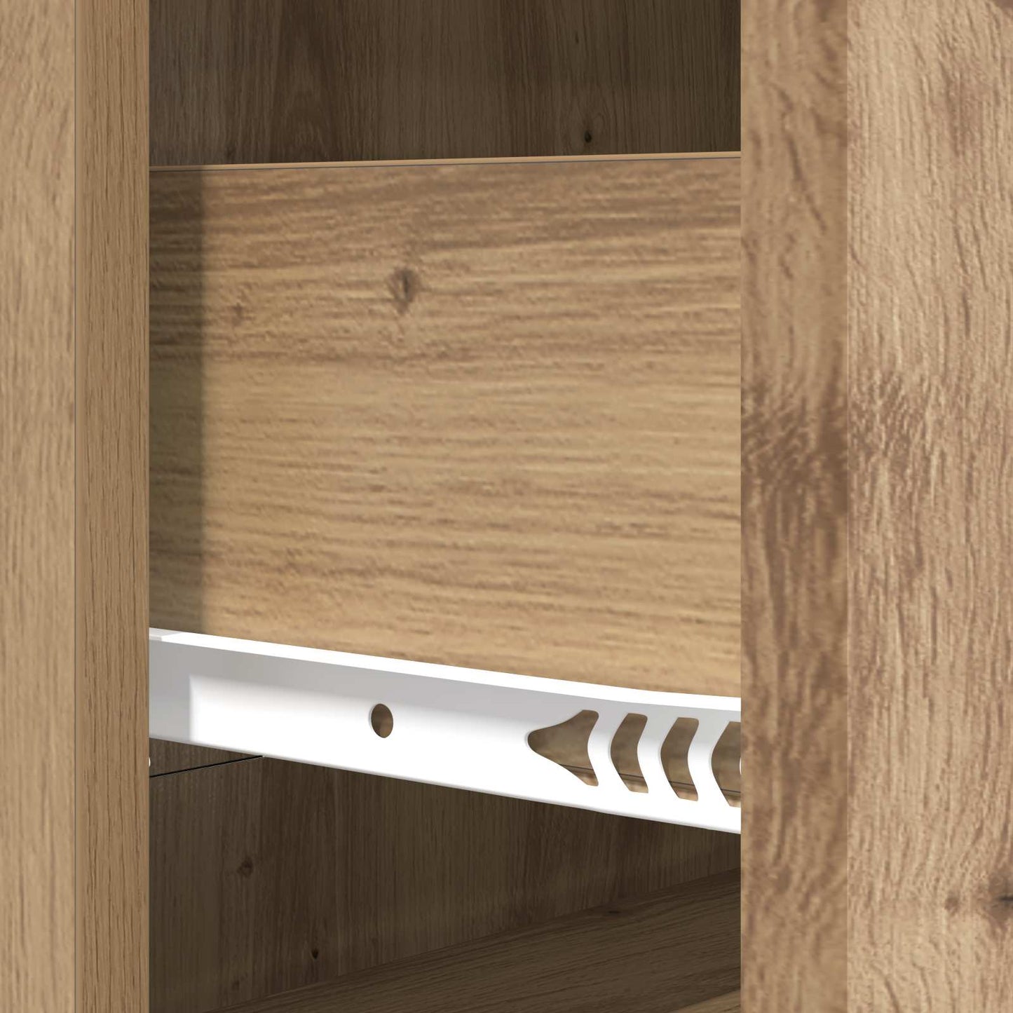 Schubladenschrank 66 x 34,5 x 90 cm Holzwerkstoff Artisan-Eiche