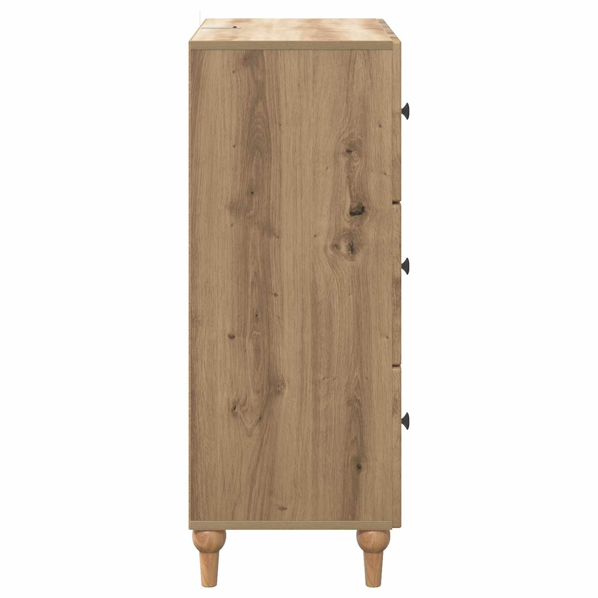 Schubladenschrank 66 x 34,5 x 90 cm Holzwerkstoff Artisan-Eiche