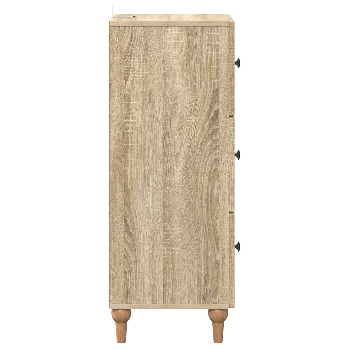 Schubladenschrank 33 x 34,5 x 90 cm Holzwerkstoff Sonoma-Eiche