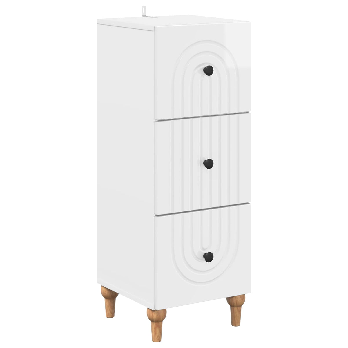 Schubladenschrank 33 x 34,5 x 90 cm Holzwerkstoff