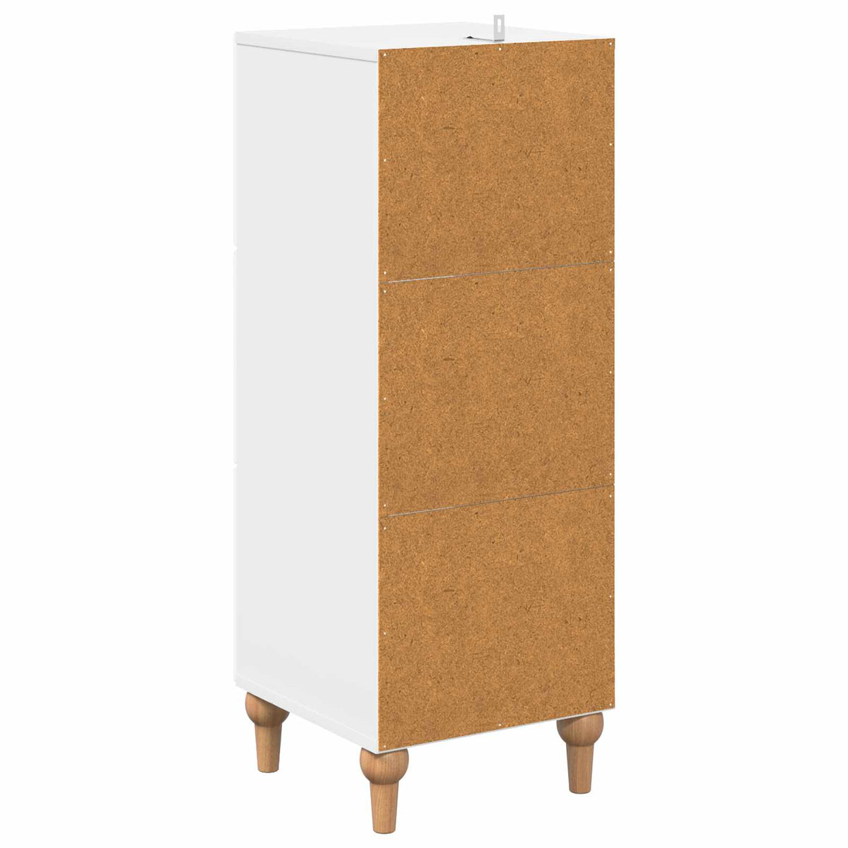 Schubladenschrank 33 x 34,5 x 90 cm Holzwerkstoff
