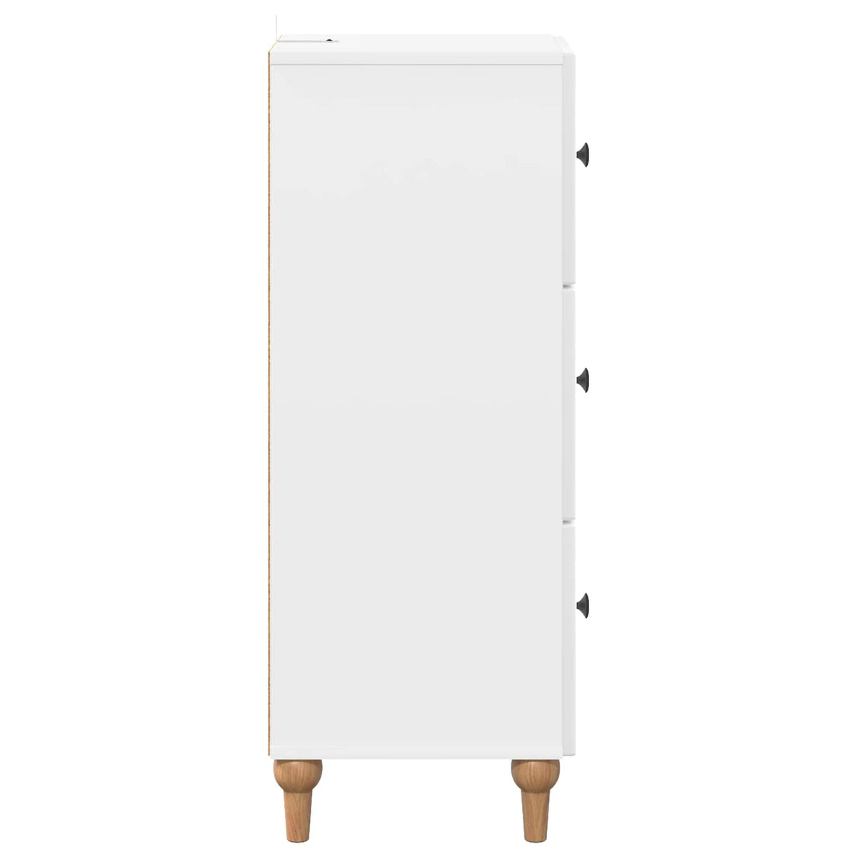 Schubladenschrank 33 x 34,5 x 90 cm Holzwerkstoff