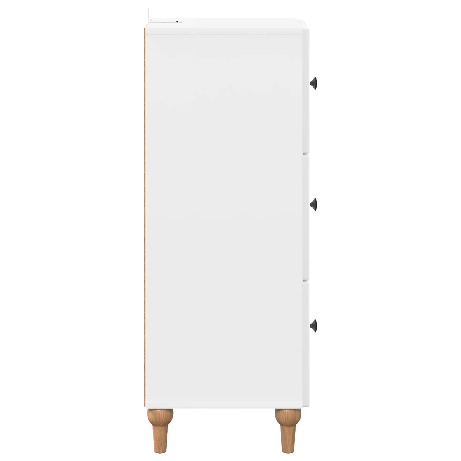 Schubladenschrank 33 x 34,5 x 90 cm Holzwerkstoff