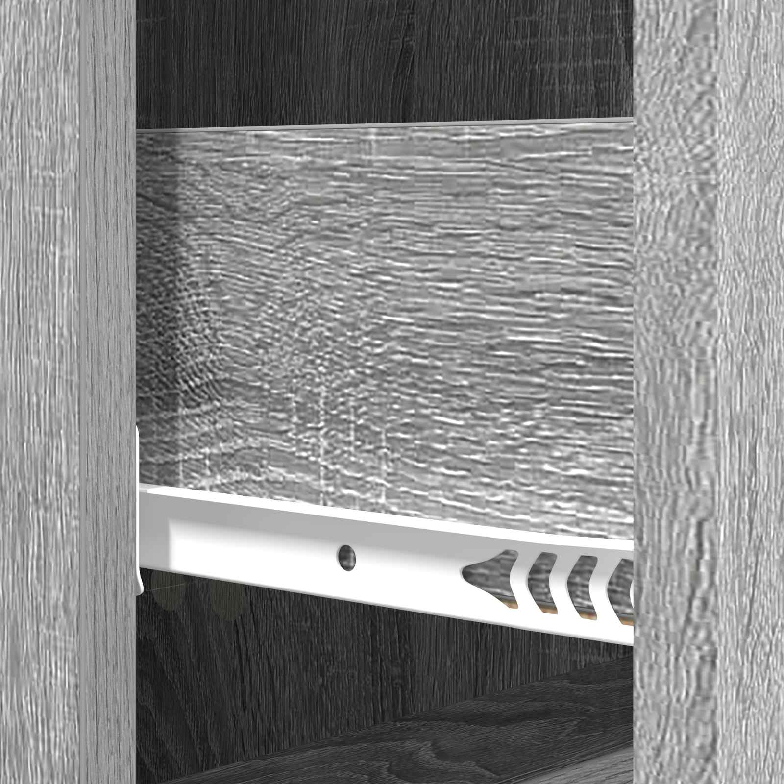 Schubladenschrank 33 x 34,5 x 90 cm Holzwerkstoff Sonoma-Grau