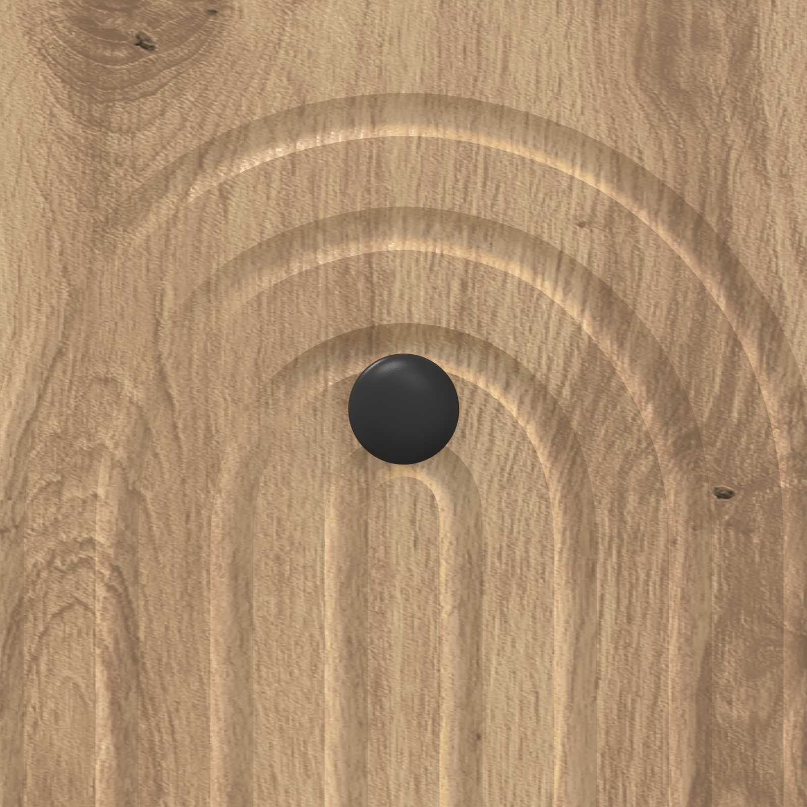 Schubladenschrank 33 x 34,5 x 90 cm Holzwerkstoff Artisan-Eiche