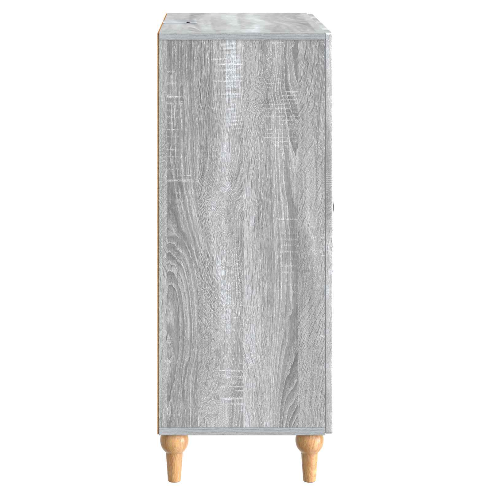 Sideboard Graues Sonoma 66 x 34,5 x 90 cm Holzwerkstoff