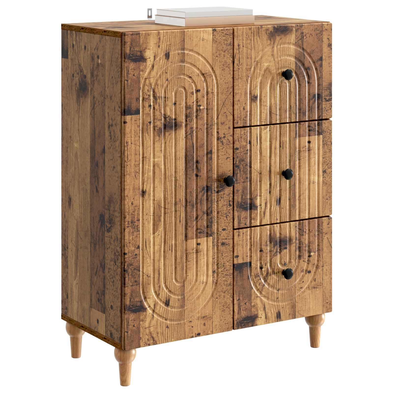 Sideboard Altholz 66 x 34,5 x 90 cm Holzwerkstoff