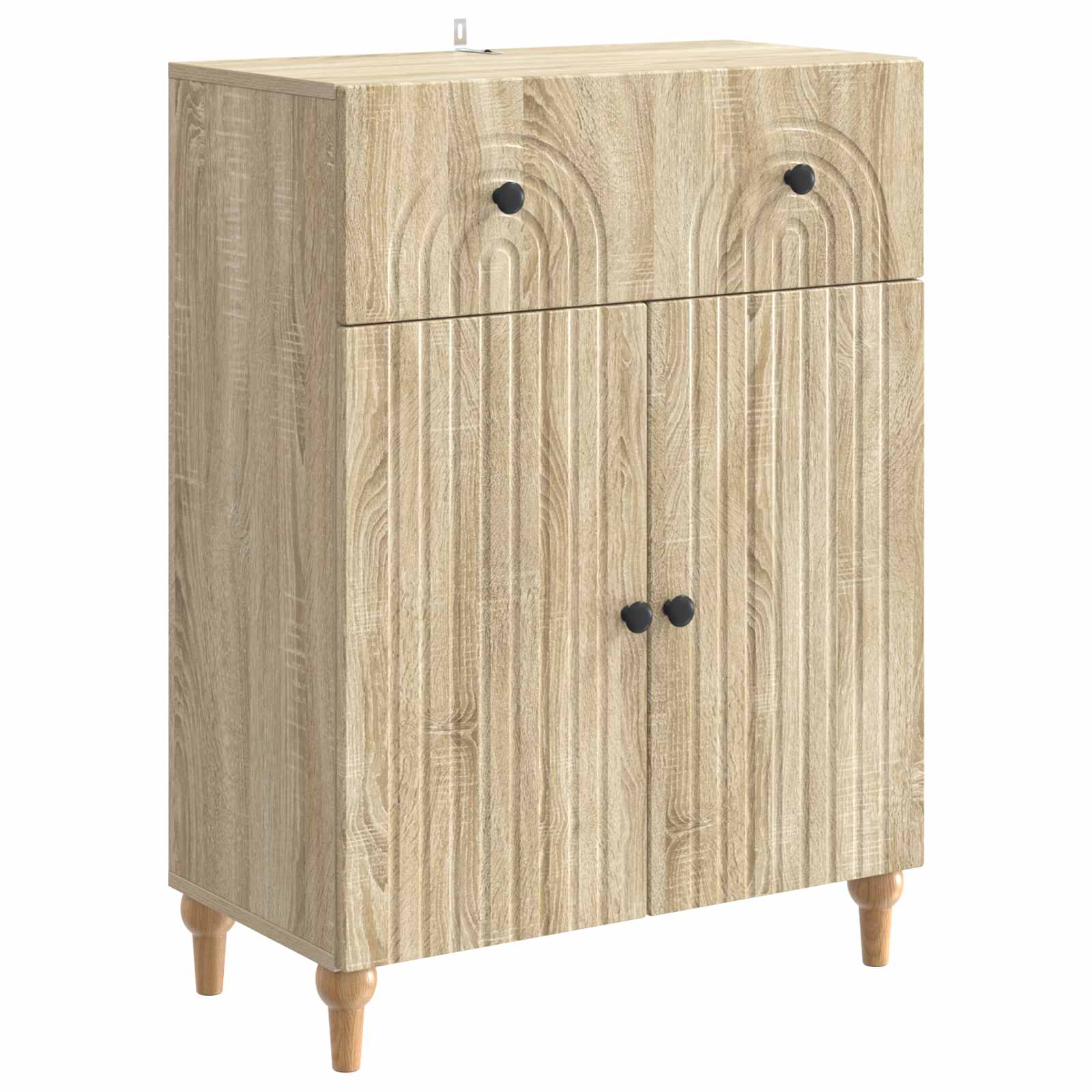 Sideboard Sonoma-Eiche 66 x 34,5 x 90 cm Holzwerkstoff