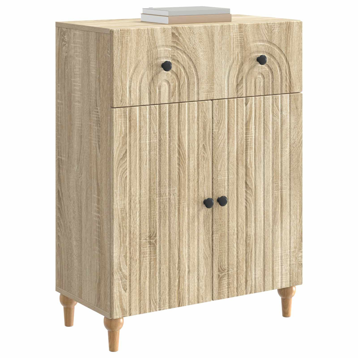 Sideboard Sonoma-Eiche 66 x 34,5 x 90 cm Holzwerkstoff