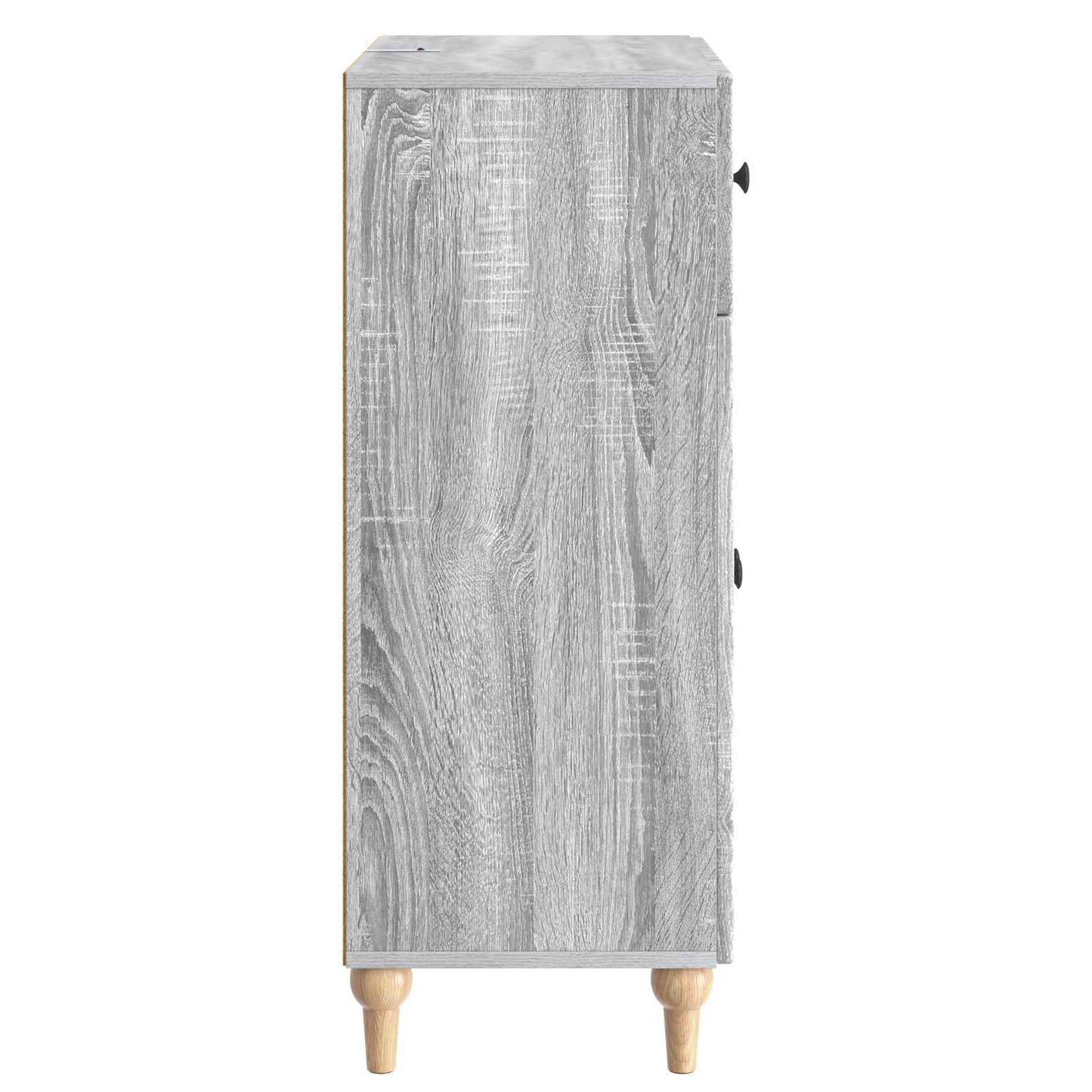 Sideboard Sonoma-Grau 66 x 34,5 x 90 cm Holzwerkstoff