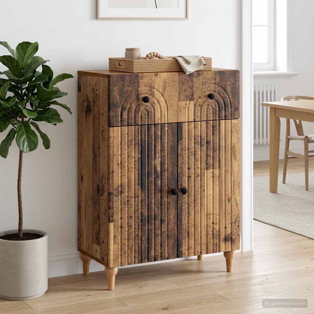 Sideboard Altholz 66 x 34,5 x 90 cm Holzwerkstoff
